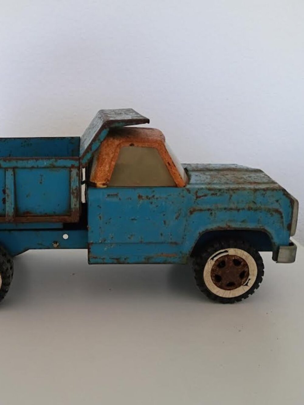 VINTAGE TONKA METAL STEEL DUMP TRUCK #13190 BLUE HYDRAULIC RESTORATION PROJECT - Picture 2 of 8